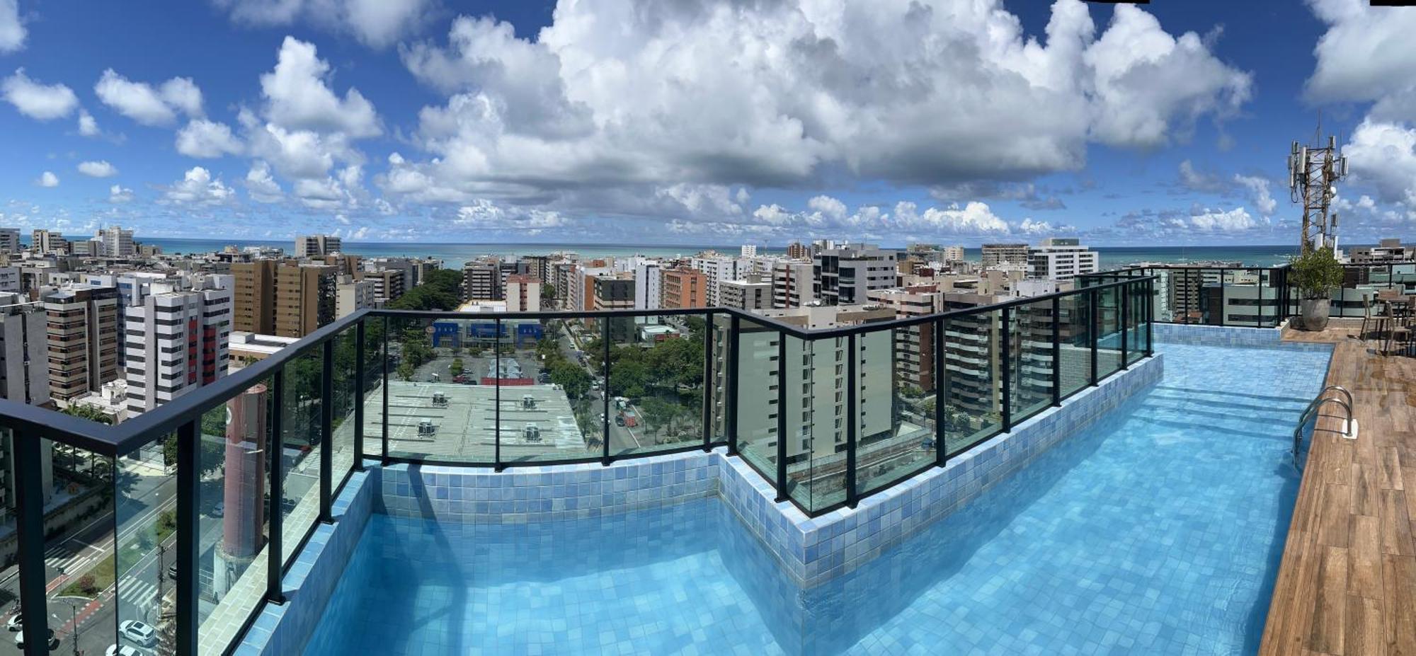 Novissimo, 500M Praia, Garagem, Vista - Luzes Do Arrebol Maceió Eksteriør billede