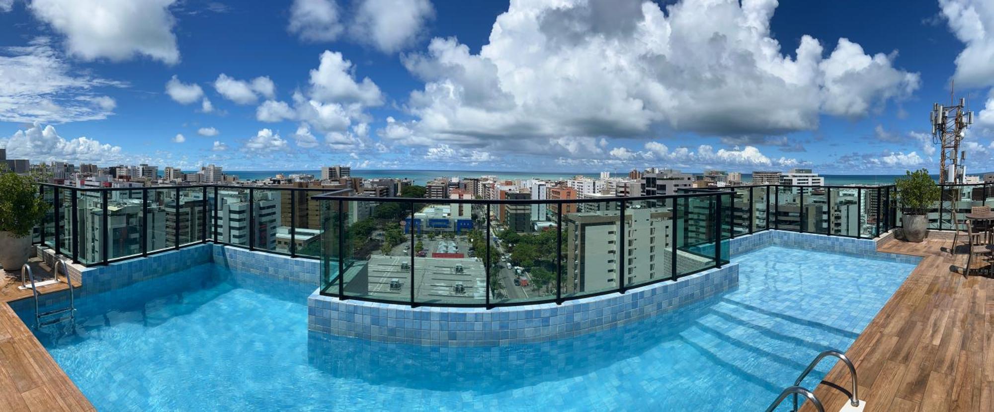 Novissimo, 500M Praia, Garagem, Vista - Luzes Do Arrebol Maceió Eksteriør billede